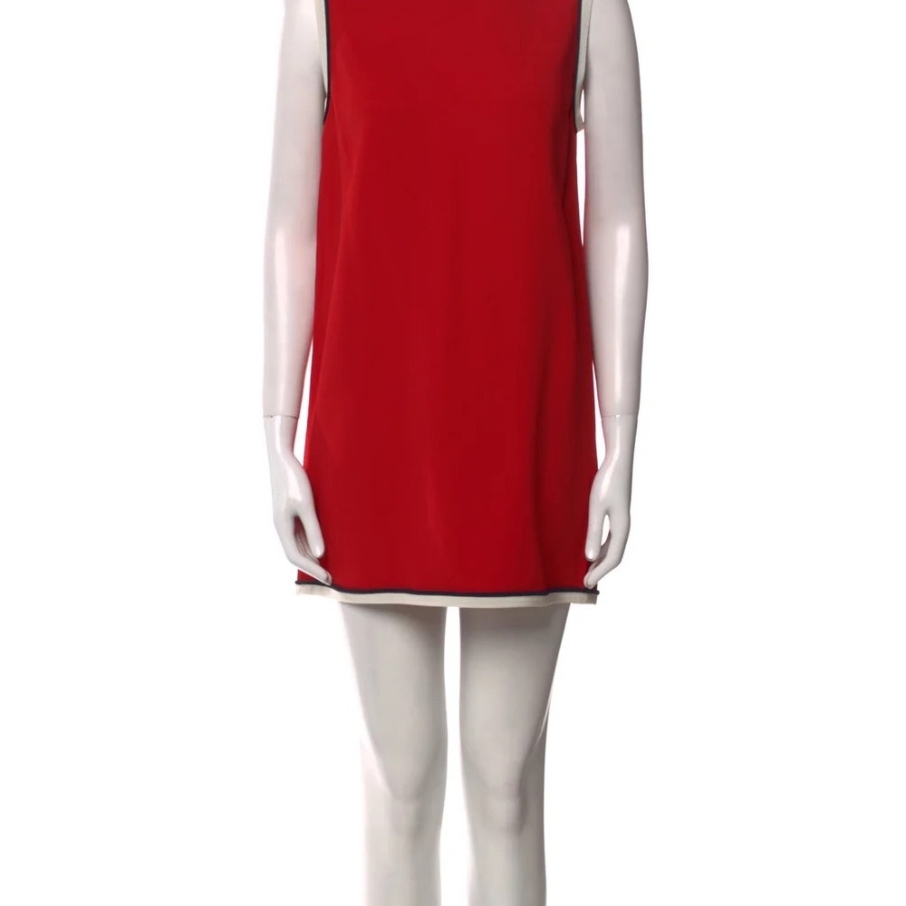 Gucci Red Sleeveless Dress